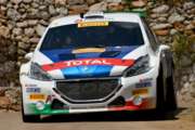 La tripletta di Paolo Andreucci e Anna Andreussi, Peugeot 208 T16 R5