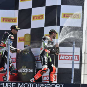 REA SURVIVES DRAMA TO MAINTAIN PODIUM STREAK AS SYKES TASTES RACE SUCCESS AT MISANO