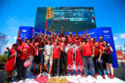 Double podium delight for Mahindra Racing in New York City