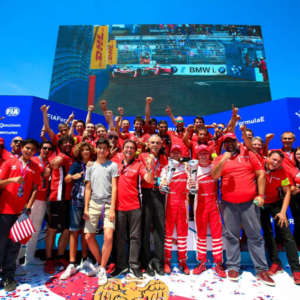 Double podium delight for Mahindra Racing in New York City
