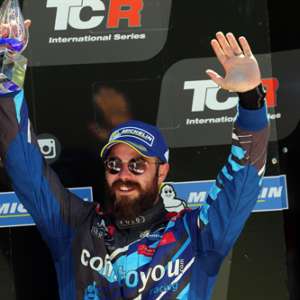 Stefano Comini ad Imola per il rientro della Subaru Top Run nel TCR Italy.