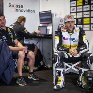 JESKO RAFFIN NACH DEM REGENRENNEN FRUSTRIERT