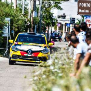 KEVIN GILARDONI AL RALLY DELLA LANTERNA CON LA CLIO R3T