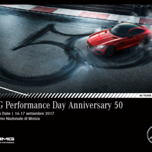 Mercedes-AMG festeggia 50 anni con Performance Day a Monza