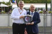 BREMBO CONSEGNA A ROSS BRAWN IL PREMIO “F1 EXCELLENCE AWARD” IN OCCASIONE DEL GP D’ITALIA DI FORMULA 1