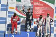 LORENZO VEGLIA SUL PODIO DI VALLELUNGA