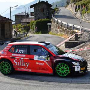 MARCO GIANESINI  E' 5° AL RALLY COPPA VALTELLINA