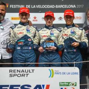 FRENCH F4 CHAMPIONSHIP 2017 – Charles Milesi, Victor Martins and Florian Venturi on the podium!
