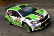 Secondo posto per ŠKODA Fabia R5 di Scandola e D'Amore al Rally Roma Capitale