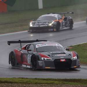Vittorie di Treluyer-Ghirelli (Audi R8) e Tujula-Vainio (Lamborghini Huracan) in gara-2 del 5° round del Campionato Italiano Gran Turismo