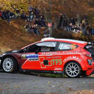 DIPALMA STREPITOSO AL RALLY DI COMO