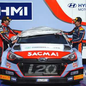 Test di "Pedro" con la Hyundai i20 WRC New Generation