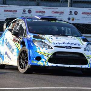 SIMONE MIELE E' SECONDO ASSOLUTO AL RITORNO SULLA FIESTA WRC