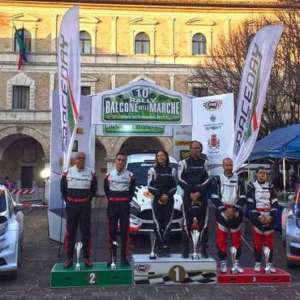 LA FORD FIESTA R5 DI RICCI-PFISTER IN TRIONFO AL 10° RALLY BALCONE DELLE MARCHE