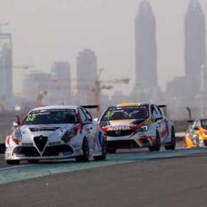 Finale consistente per le Alfa Romeo Giulietta TCR di Romeo Ferraris a Dubai