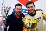 Premiazioni Suzuki al Motor Show 2017: Coppe e Rivia festeggiano il titolo