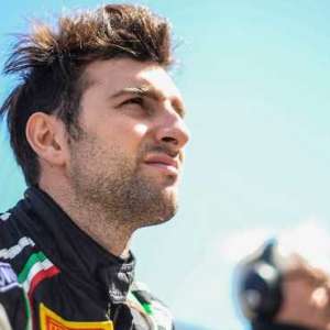 Andrea Caldarelli nei rookie test della Formula E con Dragon Racing