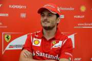 Giancarlo Fisichella al via del Campionato Italiano Gran Turismo con la Ferrari 488 GT3 della Scuderia Baldini 27