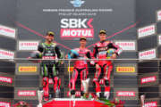 Melandri sliced past Sykes to reign the Island