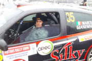 MARCO GIANESINI SUL PODIO DI S1600 NEL MOTORS RALLY SHOW