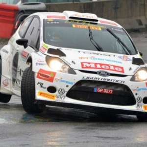 OGLIARI È COLPITO DALLA SFORTUNA AL MOTORS RALLY SHOW