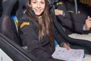 CORINNE FEDERIGHI ALL'AVVIO TRICOLORE DEL RALLY "IL CIOCCO"