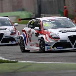 Test a Monza per le Alfa Romeo Giulietta TCR by Romeo Ferraris