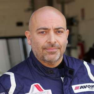 Massimiliano Chini al via del TCR Italy con una Volkswagen Golf
