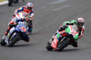 SCOTT REDDING COGLIE I PRIMI PUNTI IRIDATI SU APRILIA  ALEIX ESPARGARO' COSTRETTO AL RITIRO PER UN PROBLEMA A UN COMPONENTE ELETTRICO