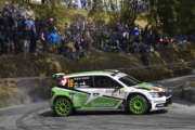 LUCA ARTINO AL SECONDO ROUND DEL CAMPIONATO ITALIANO RALLY DI SANREMO