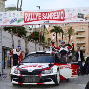 Movisport sotto i riflettori al "Sanremo":  gara concreta di Nicolay Gryazin (Skoda), quinto assoluto.