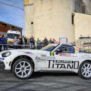A Christopher Lucchesi anche il secondo round  dell'Abarth 124 rally Selenia International Challenge a Sanremo