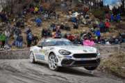 Christopher Lucchesi pronto per il secondo round  dell'Abarth 124 rally Selenia International Challenge