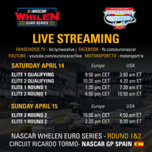 Una copertura mondiale per la NASCAR Whelen Euro Series