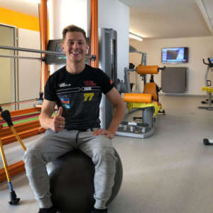 DOMINIQUE AEGERTER FÜR LE MANS NOCH NICHT FIT