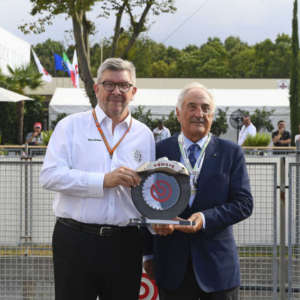 Monza 2017: F1 Excellence Award by Brembo  a Ross Brawn