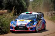 Stefano Albertini e Danilo Fappani, su Ford Fiesta Wrc, vincono il 51°Rally del Salento