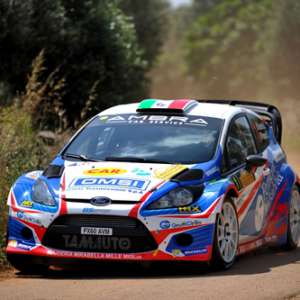 Stefano Albertini e Danilo Fappani, su Ford Fiesta Wrc, vincono il 51°Rally del Salento