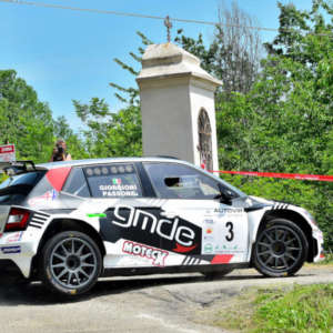 Meteco Corse . Al Team 971 Araldo-Boero e Giorgioni-Passone sul podio con le Skoda R5.