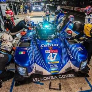 Cetilar Villorba Corse al lavoro per il warm-up a Le Mans