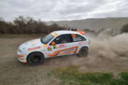 Luca Panzani al via nella sua Lucca:  nella mischia con una Peugeot 106 Rally