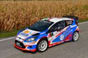 Partito il 54° Rally del Friuli Venezia Giulia – 23°Alpi Orientali Historic:  Albertini (Ford Fiesta WRC) e "Lucky"(Lancia Delta Integrale) sono i primi leader.