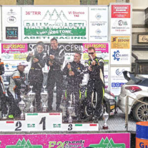 36° Rally degli Abeti e dell'Abetone:  terza vittoria in carriera per il lucchese  Luca Pierotti (Peugeot 208 T16 R5)