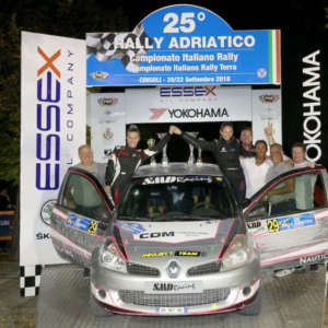 CORINNE FEDERIGHI ARCHIVIA IL RALLY ADRIATICO CON LA LEADERSHIP NELLA CLASSIFICA "TRICOLORE" FEMMINILE