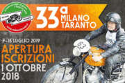 Da domani le iscrizioni alla Milano-Taranto 2019