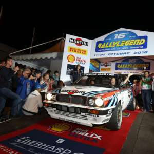 RALLYLEGEND 2018 ENTRA NEL VIVO.  GRANDE FOLLA ALLO SHAKEDOWN, PRIMO ATTO CON I MOTORI ACCESI