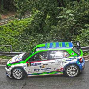 Tobia Cavallini "argento vivo" al Rally Città di Pistoia