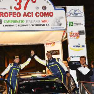 SIMONE MIELE QUARTO ASSOLUTO AL RALLY TROFEO ACI COMO
