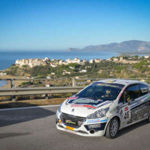 Debutto sulla terra per Christopher Lucchesi:  al "Nido dell'Aquila" con la Peugeot 208 R2