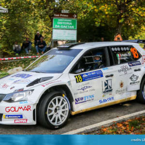 ERBETTA, VICE CAMPIONE NEL CIWRC, ALLA PRIMA IN R5
